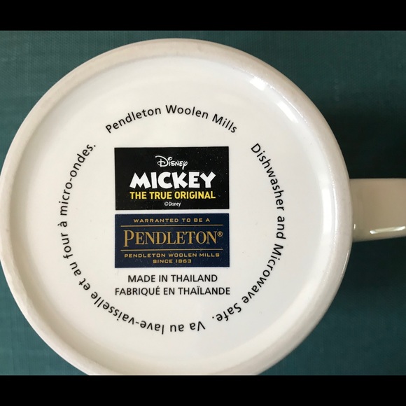 Pendleton Disney Mickey Mouse 4 mug set - Picture 5 of 5